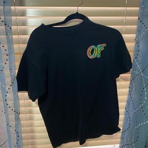 black tie dye odd future shirt
